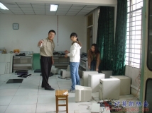 2007-04-05至07日我协会协助院网络中心进行网络改造工程启动（03）