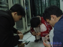 2007-04-05至07日我协会协助院网络中心进行网络改造工程启动（01）