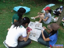 2010-05-30协会组策部与外联部石门森林公园联谊活动（1）