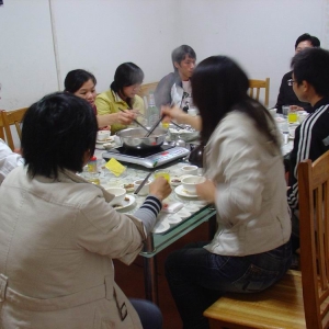 协会07级委员会成员毕业聚餐
