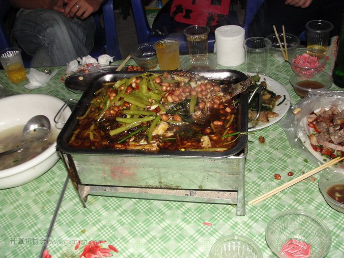 2012-2013第1学期带12级新成员工作心得及经验交流烤鱼活动