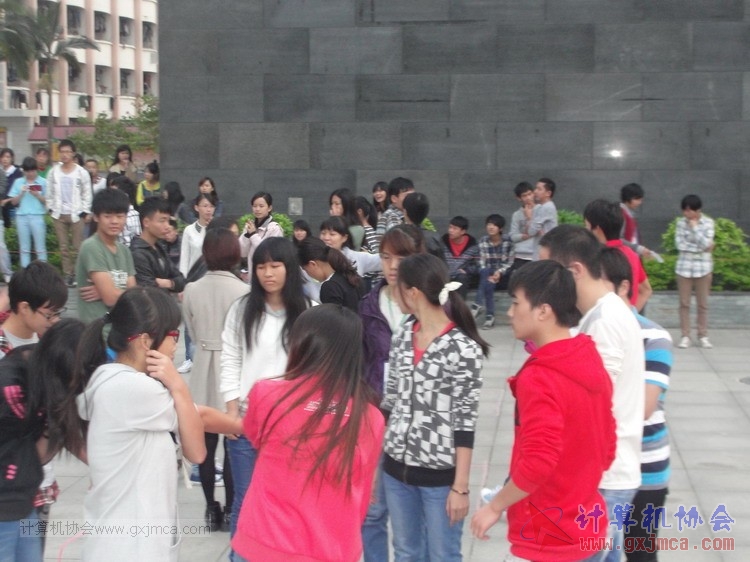 协会参加院社团联合总会举办的接力比赛（初赛）