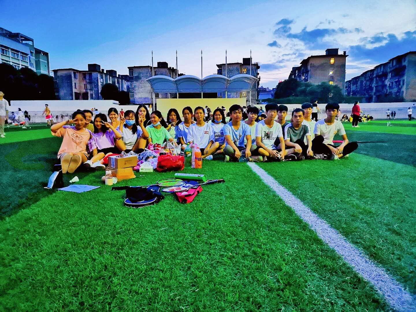 组策部部门田径场交流活动欢乐进行（2019-2020第二学期）