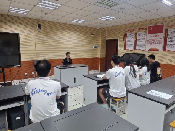 协会对2022级新成员进行会员升干事面试进行中(2022-2023第一学期)